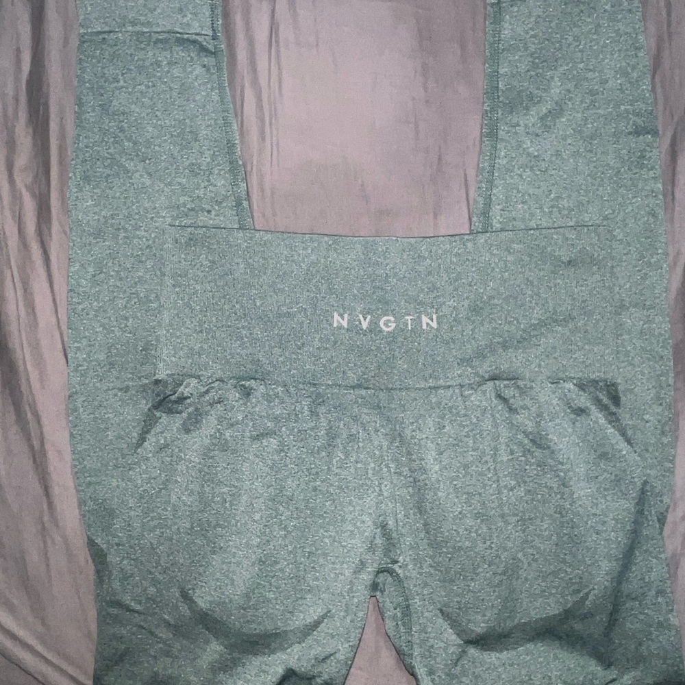 NVGTN Forest Green High-Waisted Leggings
